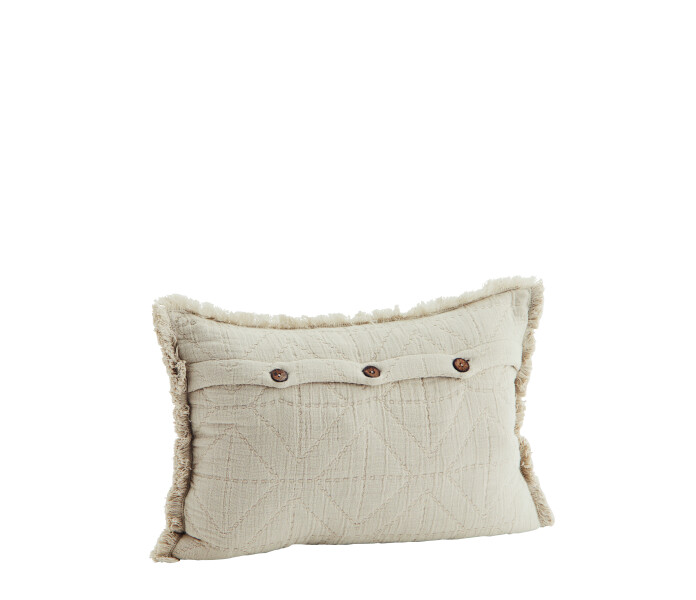 55 8960pc Madam Stoltz tyynypaallinen vaalea taupe kuddfodral ljus taupe 2 kuva