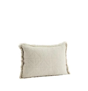 Madam Stoltz tyynynpäällinen vaalea taupe 30 x 45 cm kuva