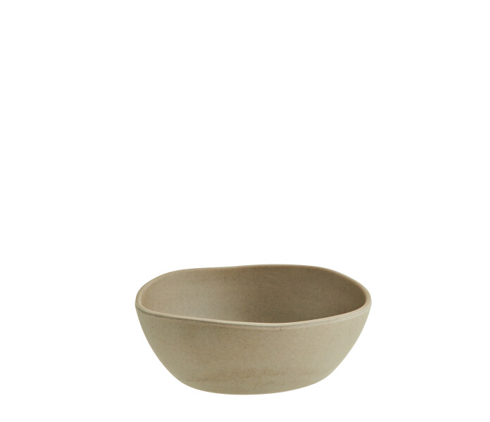 DWMB 5164 NB Madam Stoltz kulho melamiini skal melamin 16cm taupe kuva