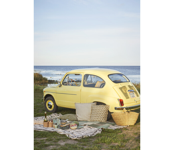 DWMP 5162 NB Madam Stoltz lautanen melamiini tallrik melamin 20cm taupe 4 kuva