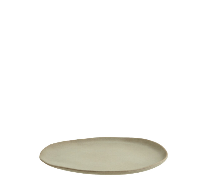 DWMP 5162 NB Madam Stoltz lautanen melamiini tallrik melamin 20cm taupe kuva