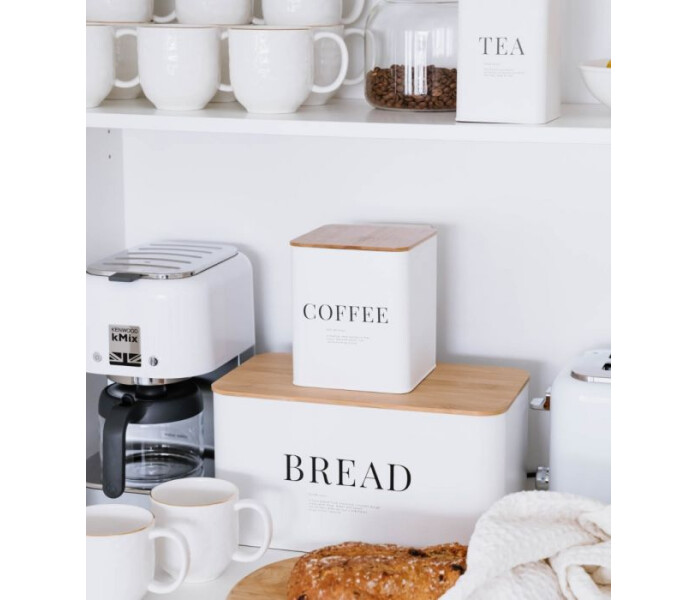 17390 AmandaB leipalaatikko brodlada teksti tekst bread valkoinen vit pelti bambo 3 kuva