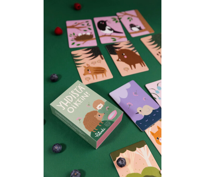 10013460 Putinki Mira Mallius yhdista oikein peli metsan elaimet kombinera ratt skogens djur spel 3 kuva