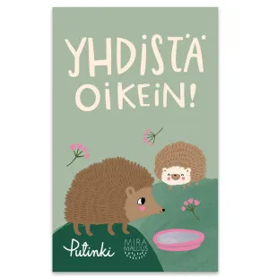 Putinki Mira Mallius Yhdistä oikein -peli - Metsän eläimet kuva
