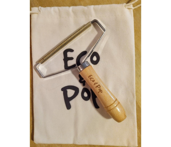 ECP015 EcoPop nukanpoistaja ruostumaton teras puu luddborttagare rostfritt stal tra 3 kuva