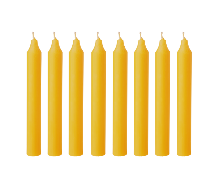 509 180 360 Affari kruunukynttila lemon sitruuna citron keltainen gul 18cm kuva