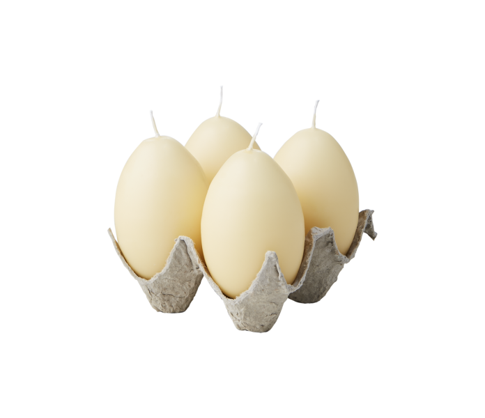 203 140 19 Affari munakynttila keltainen gul aggljus kuva