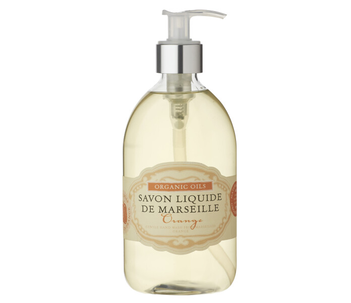 savon liquide de marseille nestemainen marseillesaippua kasisaippua appelsiini appelsiinin tuoksuinen saippua kuva