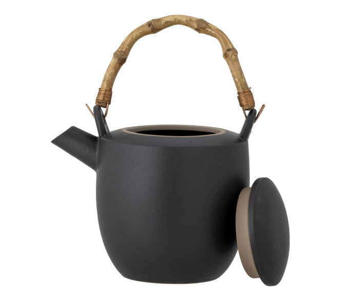 82057444 bloomingville musta keraaminen teepannu keramiikkaa 11 kuva