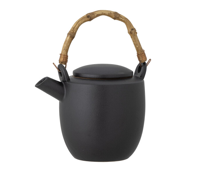 82057444 bloomingville musta keraaminen teepannu keramiikkaa kuva