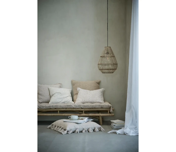 A00016502 lene bjerre norah valaisin kattovalaisin bambu luonnonmateriaali ruskea 1 kuva