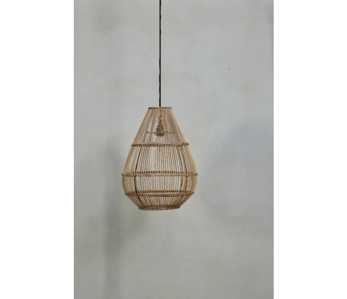 A00016502 lene bjerre norah valaisin kattovalaisin bambu luonnonmateriaali ruskea 2 kuva