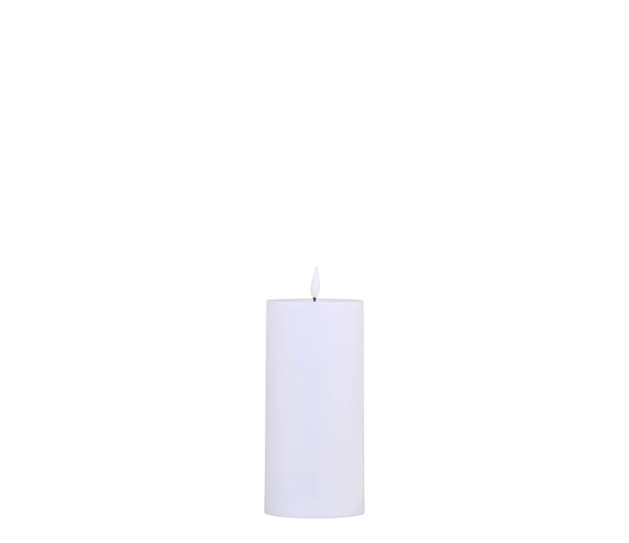 71076501  chic antique valkoinen ledkynttila ulos ulkokayttoon kuva