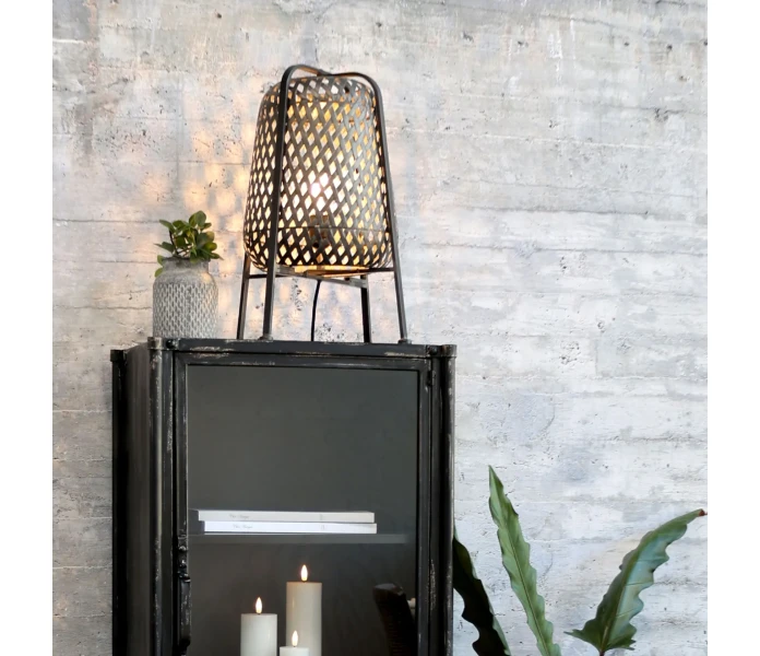 71065125 chic antique lattiavalaisin poytavalaisin metallia kuva