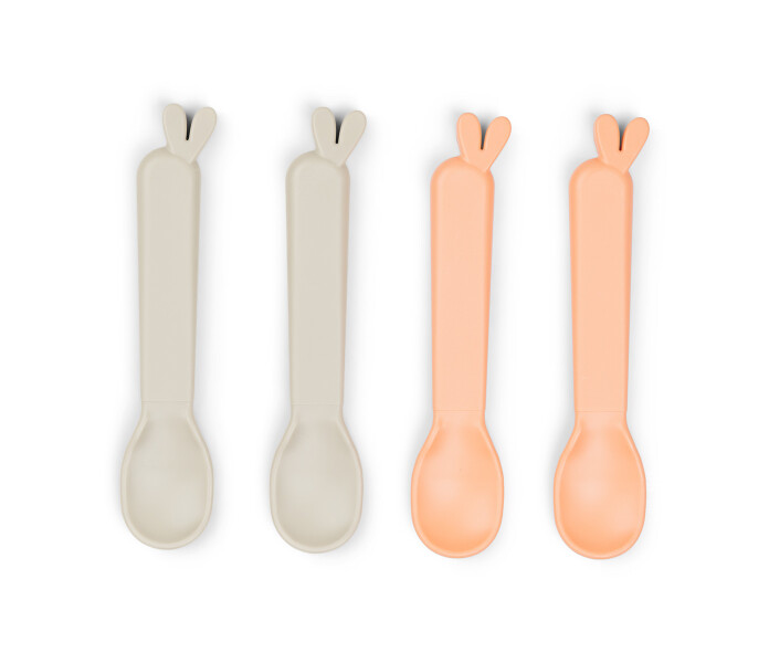 1226327 Donebydeer kiddish lusikat aterimet sked bestick Raffi koralli hiekka beige sand corall kuva