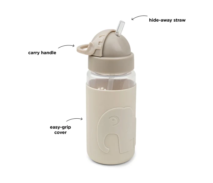 1039449 done by deer easy grip juomapullo pillilla beige 4 kuva