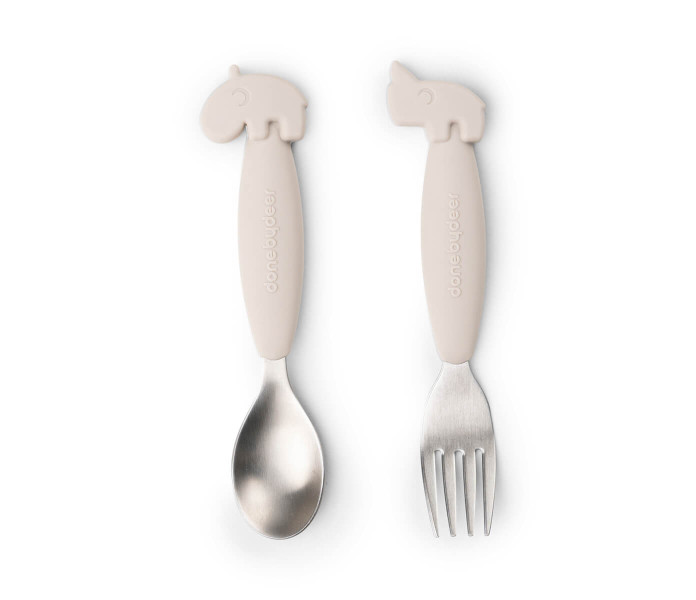 1126979 Done by deer Easy grip lusikka haarukka sked gaffel sand hiekka 3 kuva