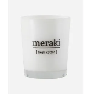 Meraki tuoksukynttilä 12h - Fresh Cotton kuva