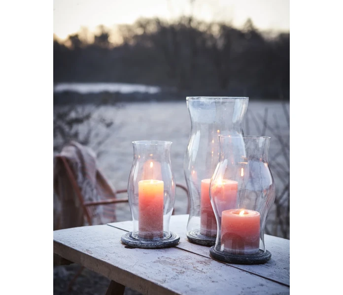 811 807 00 affari bella sylinterilasi kynttilalle lasinen hurrikaani 2 kuva