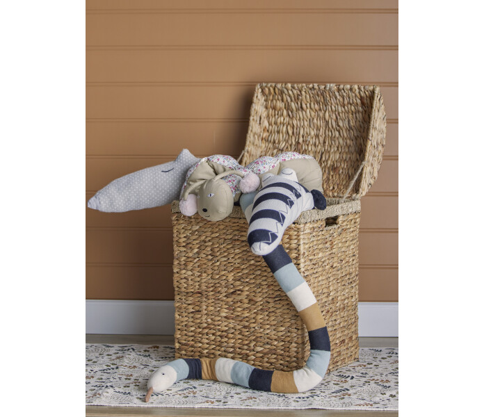 82051496 Bloomingville Sofi pehmolelu kramdjur roosa kukallinen rosa blommig 2 kuva