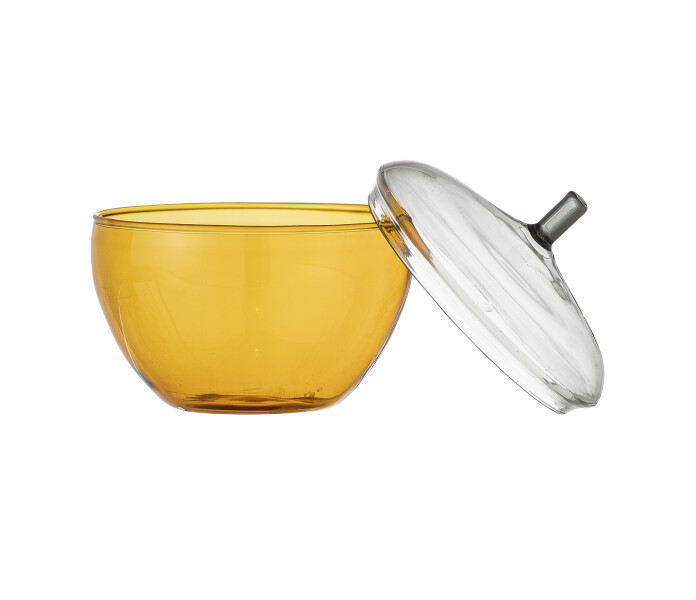 82052252 Bloomingville Danni lasi rasia lasirasia oranssi okra harmaa glas ask orange gra 2 kuva