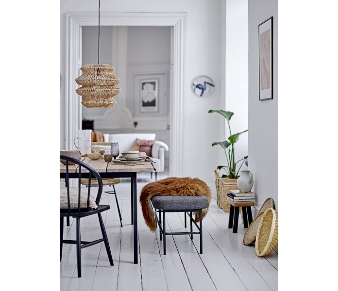 82056939 bloomingville dania rottinkinen kattovalaisin kattolamppu rottinki taklampa rotting 2 kuva