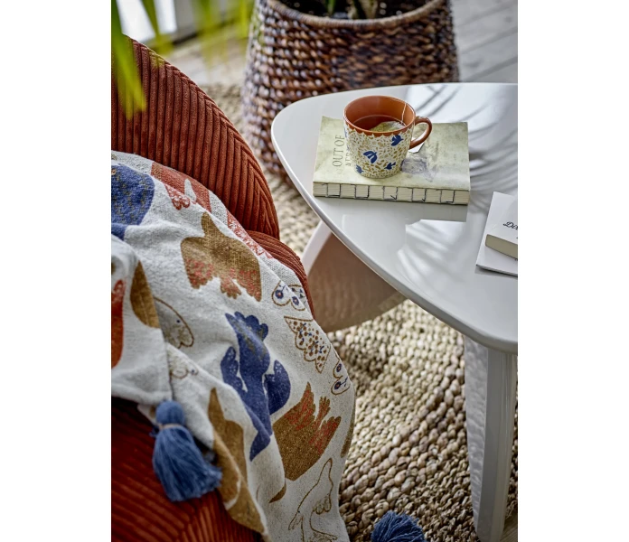 82063100 bloomingville kuviollinen torkkupeitto 130 160 cm 2 kuva