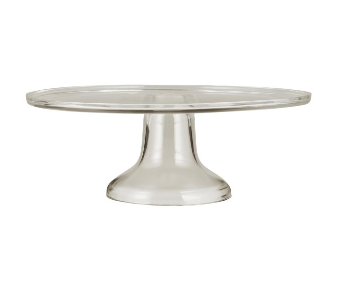 8720 00 ib laursen lasinen jalallinen kakkuvati lasia 32 cm kuva