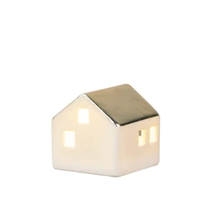 Räder pieni talo ledvaloilla 4,5 x 4,5 x 5 cm kuva