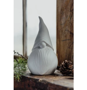 Storefactory Stig tonttukoriste valkoinen 19 cm kuva