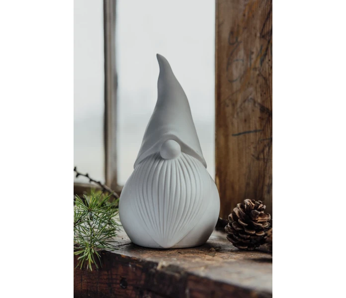 917114 stig storefactory tonttu valkoinen koriste kuva