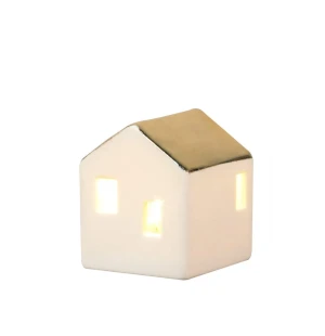 Räder pieni talo ledvaloilla 4,5 x 4,5 x 5,5 cm kuva