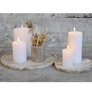 Chic Antique marmori vati / tarjotin latte 20 cm kuva