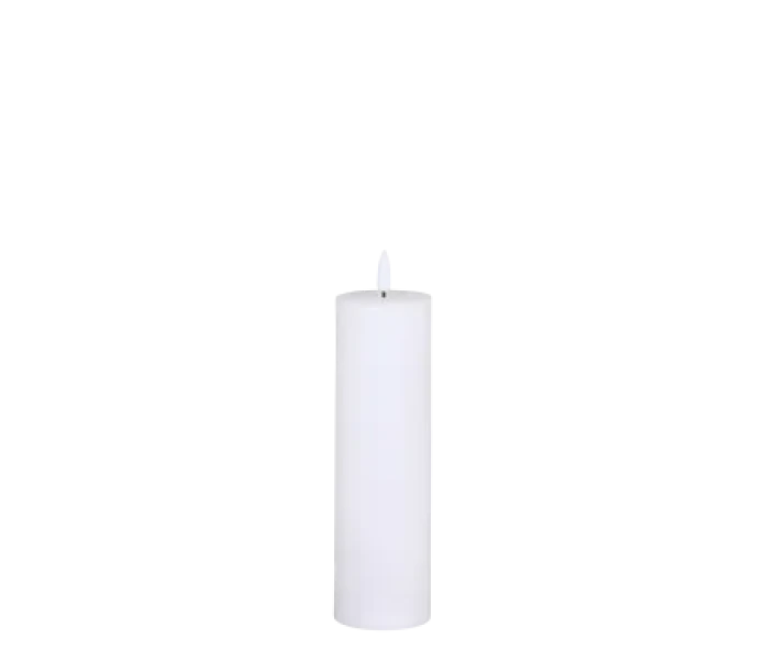 71068601 02 chic antique valkoinen ledkynttila 6 x 20 cm kuva