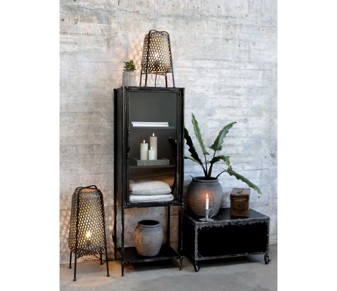 chic antique valkoinen aidon nakoinen ledkynttila 4 kuva