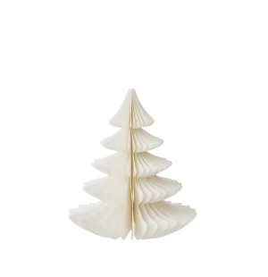 Bungalow Honeycomb Tree Spurce Pine paperikuusi cream 16 cm kuva
