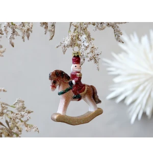 Chic Antique keinuhevonen kuusenkoriste 11 cm kuva