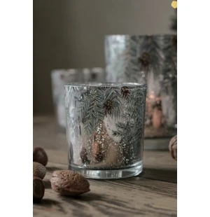 Majas Cottage lyhty 8 cm - Cones & Branches  kuva