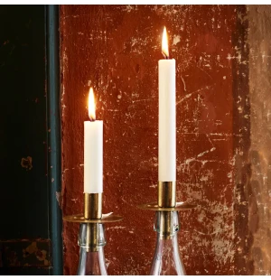 Strömshaga kynttilänpidike kruunukynttilälle messinki kuva