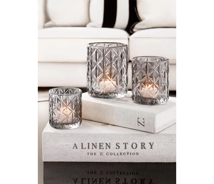 zelected by houze kirja sailytyslaatikko linen iso kuva