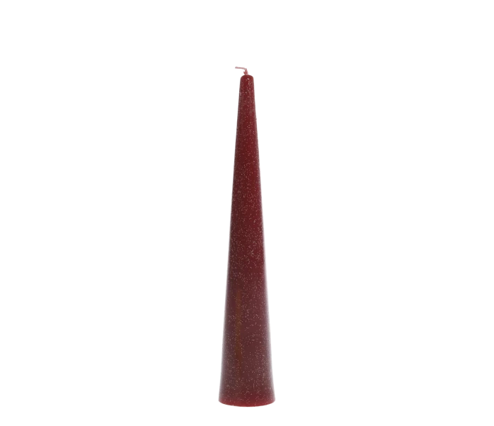 71119433 chic antique pilarikynttila glitter punainen 2 kuva