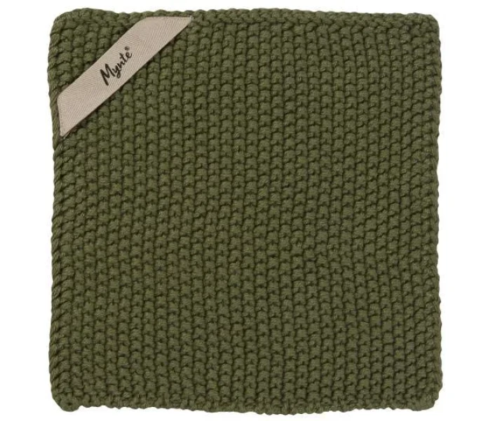 6350 29 patalappu keittio vihrea pannunalunen jouluinen kuva