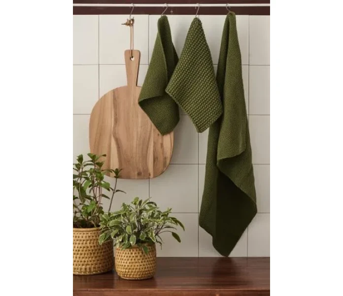 6350 29 patalappu keittio vihrea pannunalunen jouluinen jpg 2 kuva