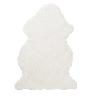 Skinnwille Curly aito lampaantalja white kuva