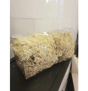 A Lot Dekoration palosuojattu sammal harmaa 50g kuva