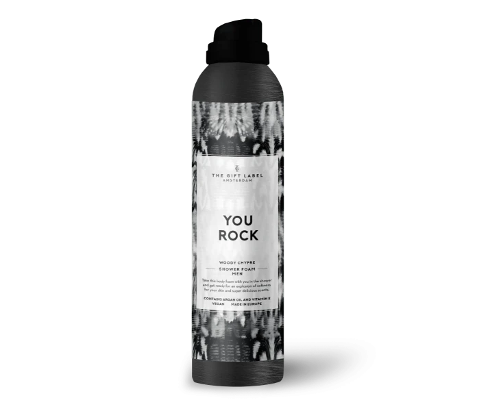 1044318 the gift lable miesten suihkuvaahto shower foam miehille you rock kuva
