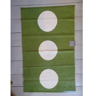 Pappelina Odd & Rare Vera green / vanilla 70 x 110 cm kuva