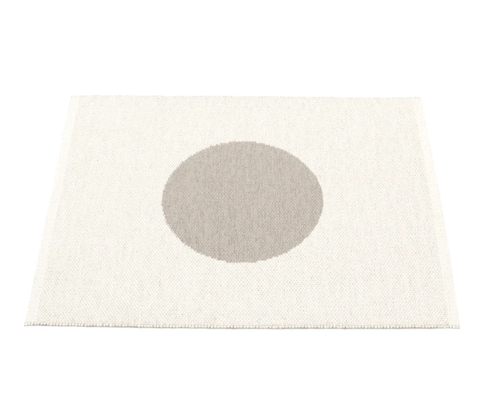 pappelina odd rare vera small mud vanilla muta ruskea vanilja pallomatto muovimatto ovimatto ulkokayttoon sisakayttoon 2 kuva