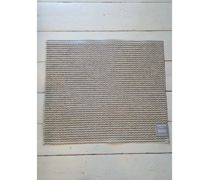 pappelina odd rare mono harmaa muovimatto sisakayyttoon ulkokayttoon ovimatto 70 x 60 cm kuva