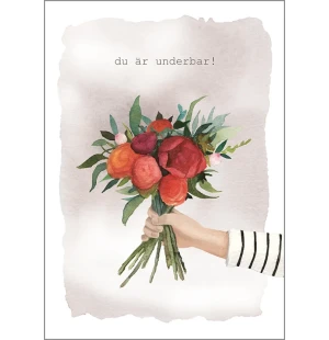 Putinki Henna Adel postikortti - Du är underbar kuva